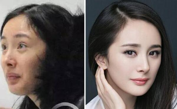 女星化妆素颜对比：娜扎胜郑爽 赵丽颖是大赢家