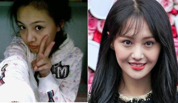 女星化妆素颜对比：娜扎胜郑爽 赵丽颖是大赢家