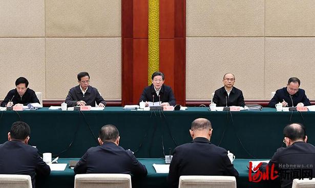 河北省基层党建工作述职评议会议在石家庄举行