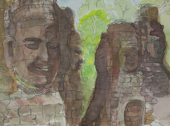 《高棉的微笑》赵浩哲(9岁) 《高棉的微笑》赵浩哲(9岁)_fororder_赵浩哲9岁_高棉的微笑684483