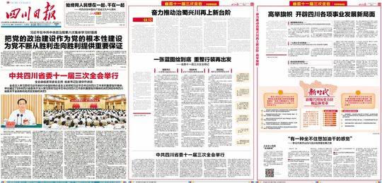 （导航成都，移动端）省委全会刚刚开了 怎么学怎么干 这些报道快收藏学习