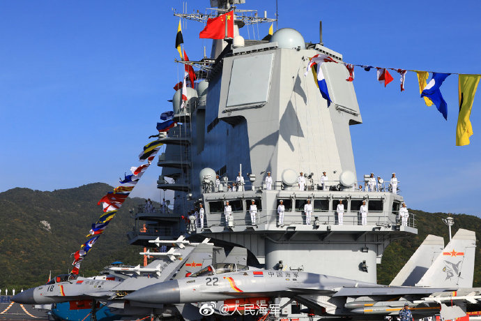 央视网■你们要的山东舰高清、多角度、全方位大图来了！