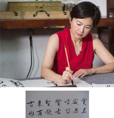 蔡依林晒书法作品字迹工整 明星书法字迹大比拼