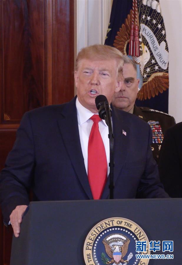 「新华网」特朗普说伊朗袭击未造成美方人员伤亡