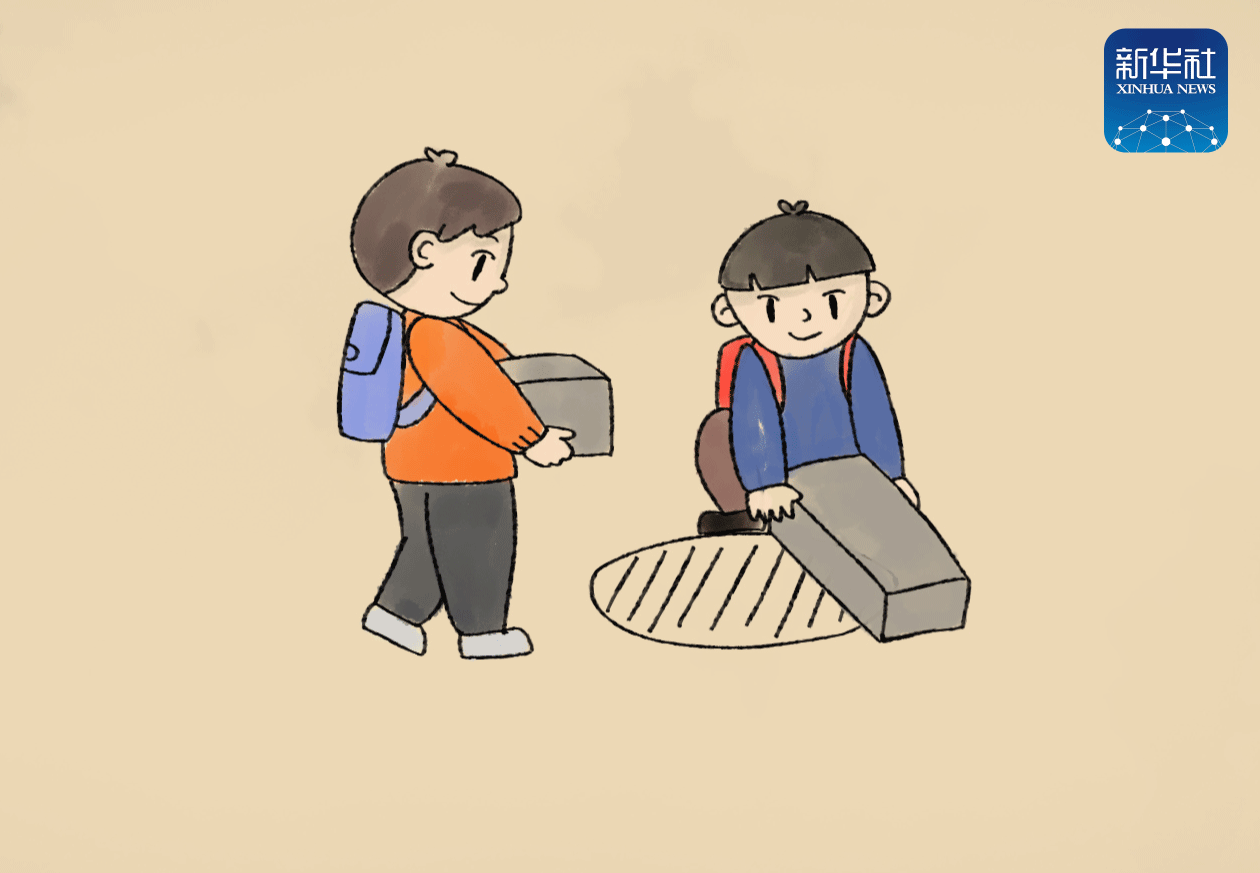 「新华社」动漫丨三九寒冬，愿这些瞬间给您温暖！