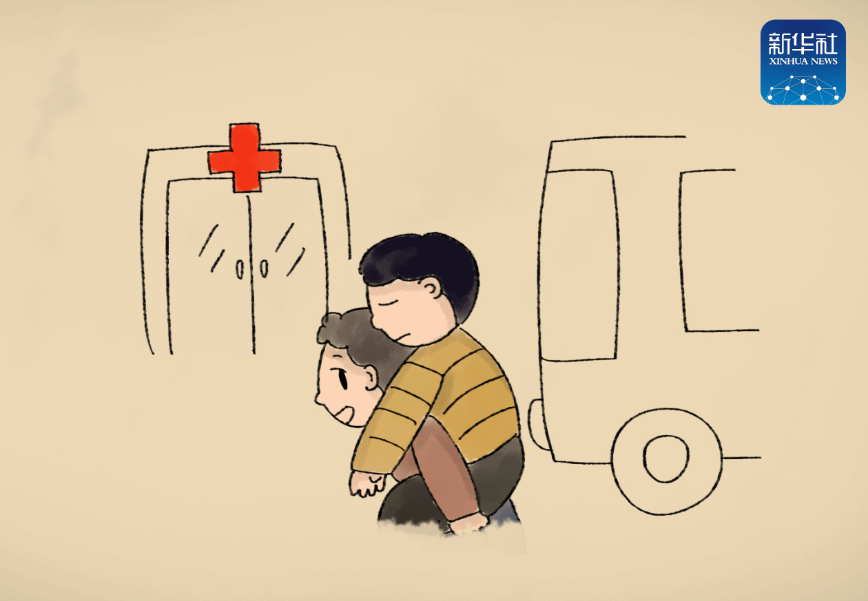 「新华社」动漫丨三九寒冬，愿这些瞬间给您温暖！