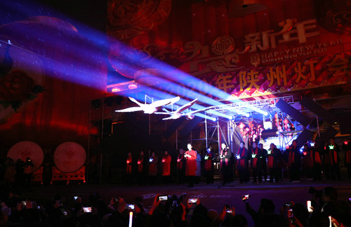 【河南供稿】三门峡市陕州区：万盏华灯喜迎鼠年新春（组图）
