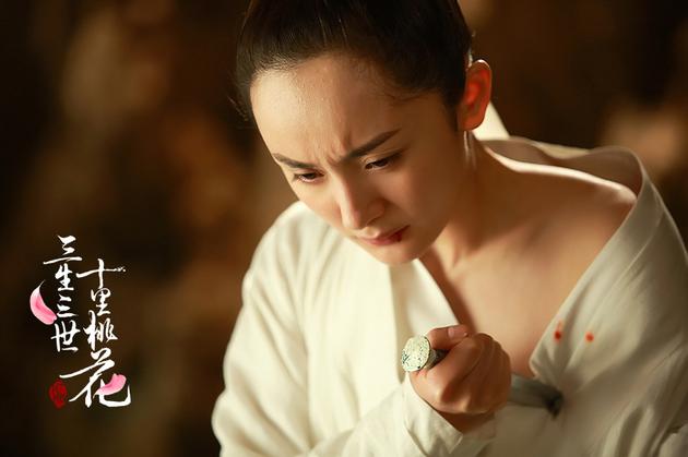 《三生三世》杨幂赵又廷桃花团花式吸睛