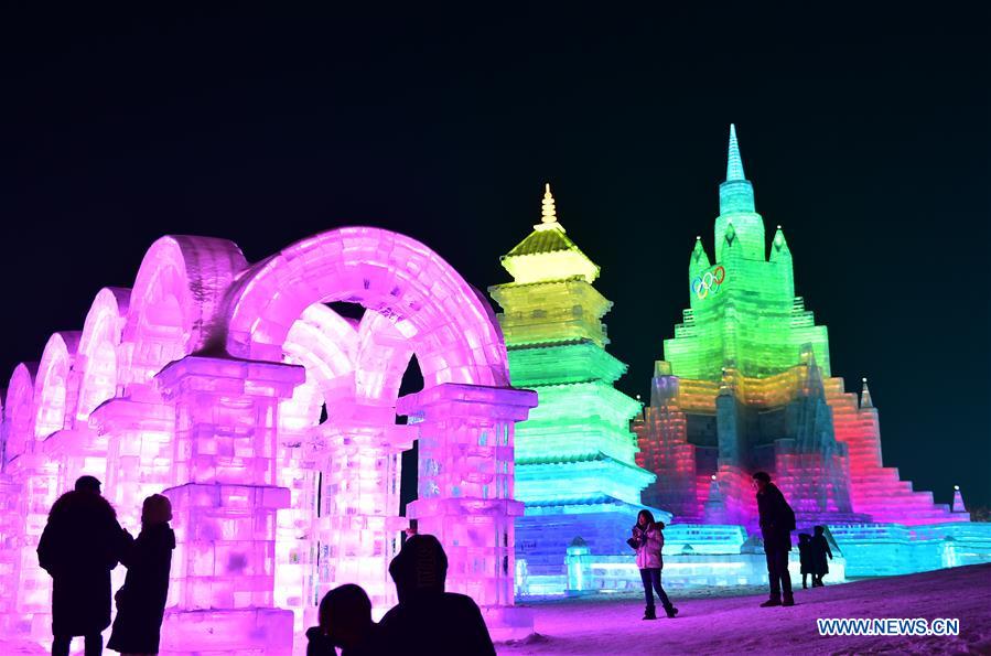 Changchun ice and snow grand world receives over 100,000 tourists since opening