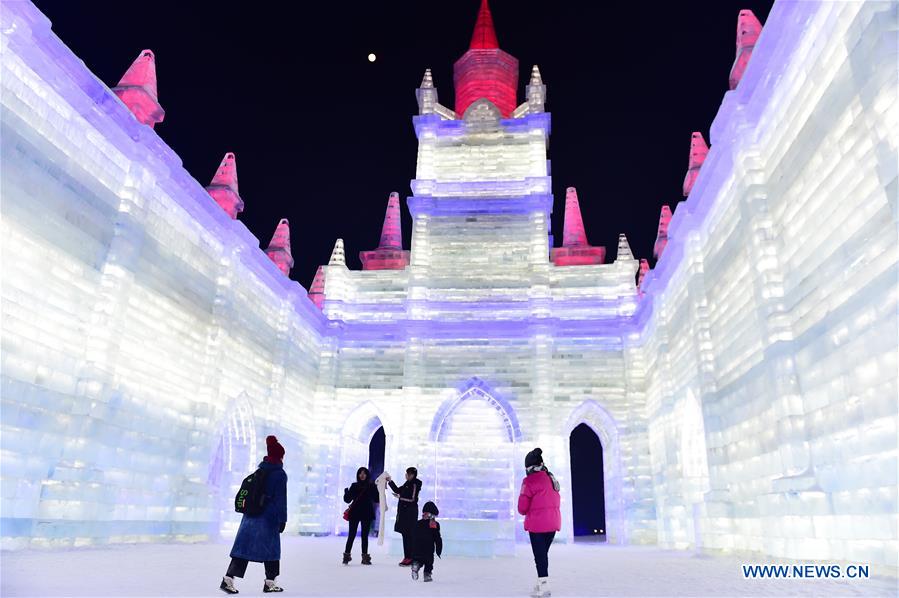 Changchun ice and snow grand world receives over 100,000 tourists since opening