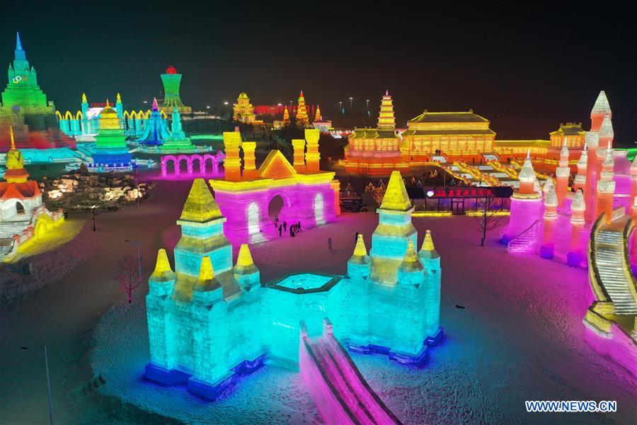 Changchun ice and snow grand world receives over 100,000 tourists since opening