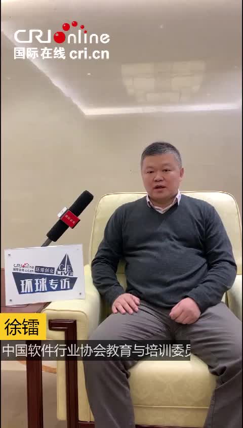 中国软件行业协会教育与培训委员会主任徐镭