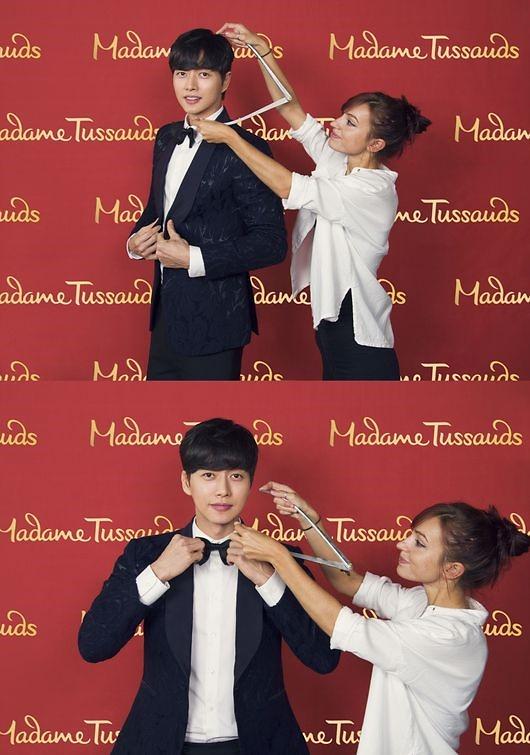 The town of Korean PiaoHai figure 3 monthly salaries of madame tussauds wax museum in Hong Kong