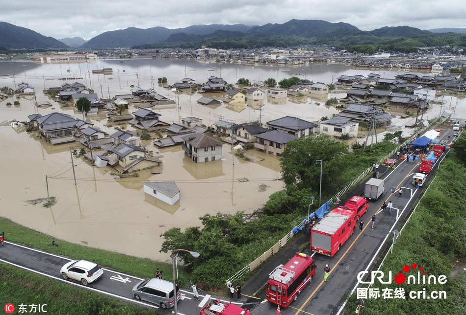 日本暴雨已致至少85人死亡 灾区一片狼藉(高清组图)