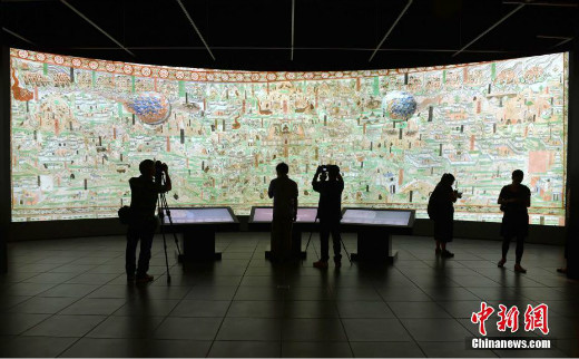 ฮ่องกงจัดแสดง "เมืองโบราณตุนหวง" ด้วยมัลติมีเดีย