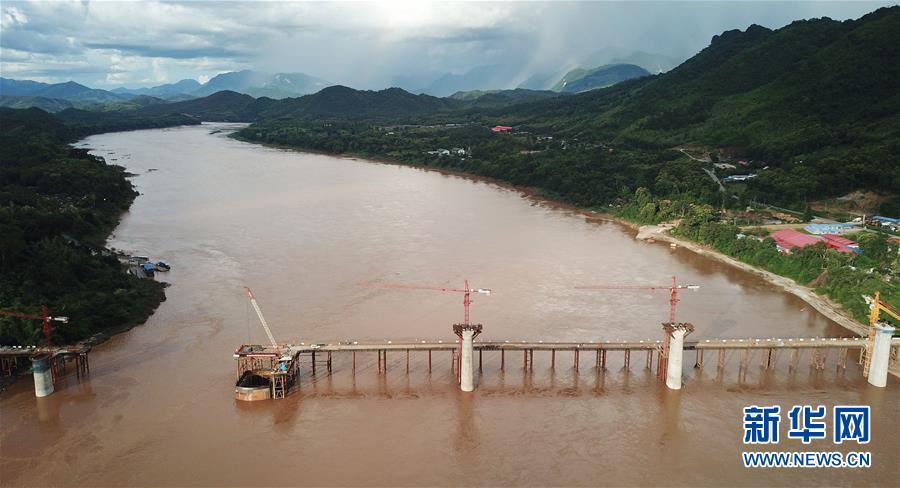 中老铁路跨湄公河特大桥主桥基础施工全面完成
