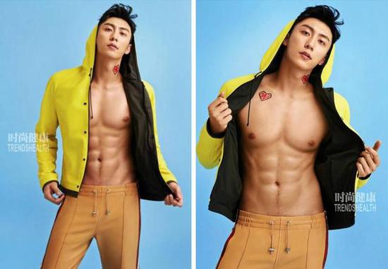 吴亦凡鹿晗张艺兴等90后男星腹肌pk谁最撩