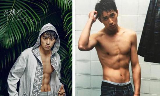 吴亦凡鹿晗张艺兴等90后男星腹肌pk谁最撩
