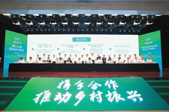 粤桂黔高铁经济带13市(州)携手合作 推动乡村振兴