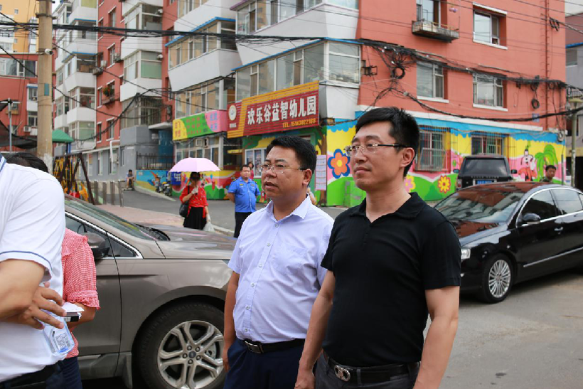 长春市房地局踏查朝阳区等新申报夹馅棚户区