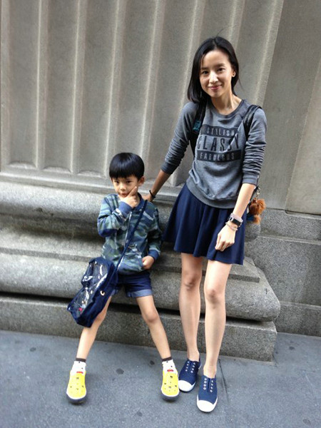 赵雅芝王艳董洁 不老女神与儿子似姐弟