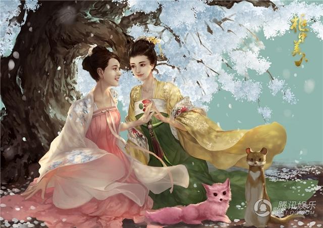 《柜中美人》CP漫画组图 美人如画展唐宫幻彩