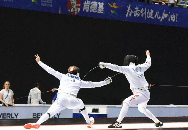 击剑世锦赛第二日 中国选手全部晋级女子花剑淘汰赛