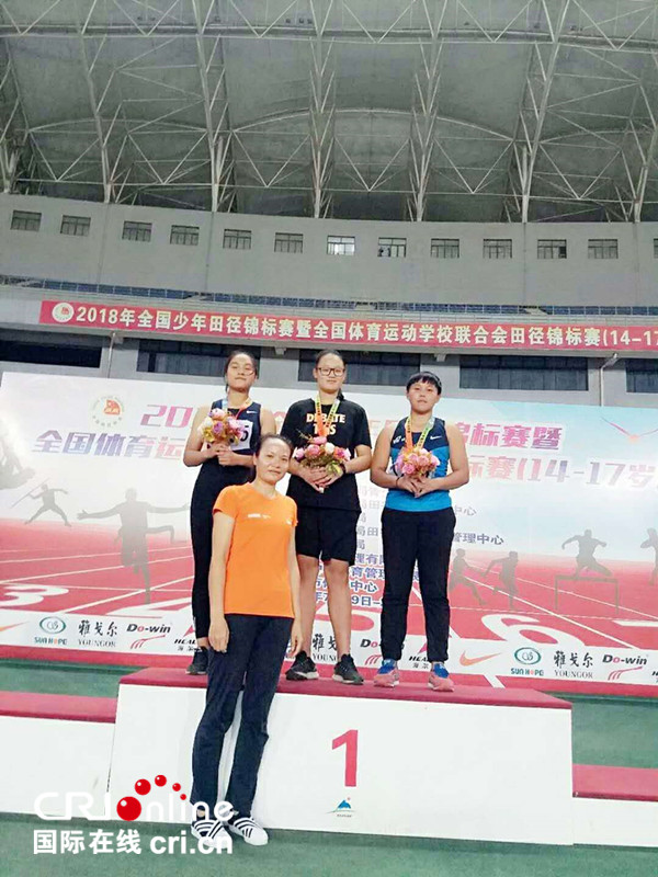 广西女飞人助力中国百米接力跑出赛季最快