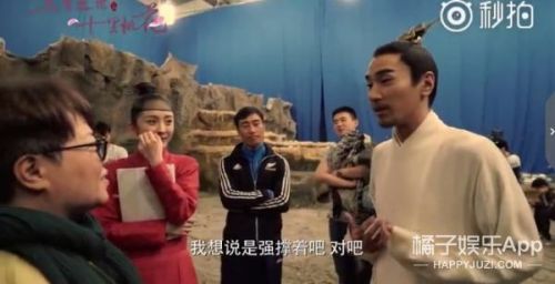 《三生三世十里桃花》不加特效的幕后拍摄(图)
