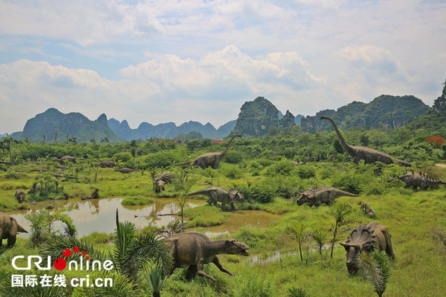 八月游“中国恐龙之乡” 龙谷湾恐龙公园最亲民
