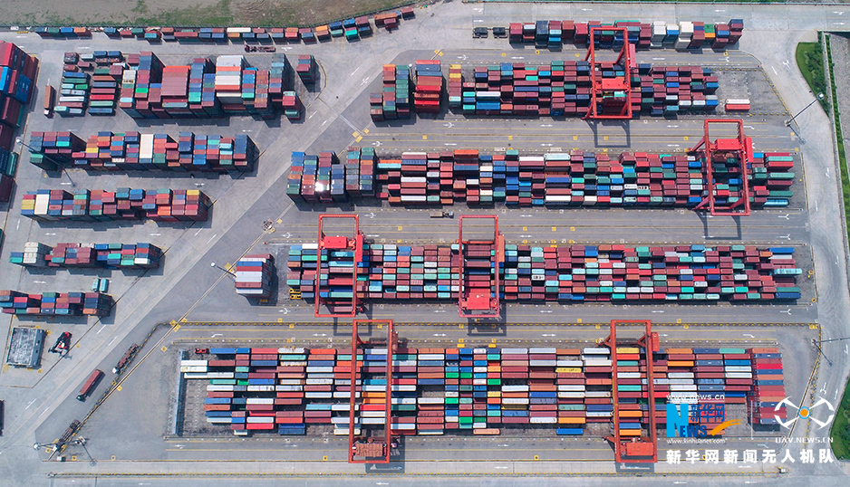 航拍泰州港:从“码头经济”走向“以港兴城” 航拍泰州港:从“码头经济”走向“以港兴城”