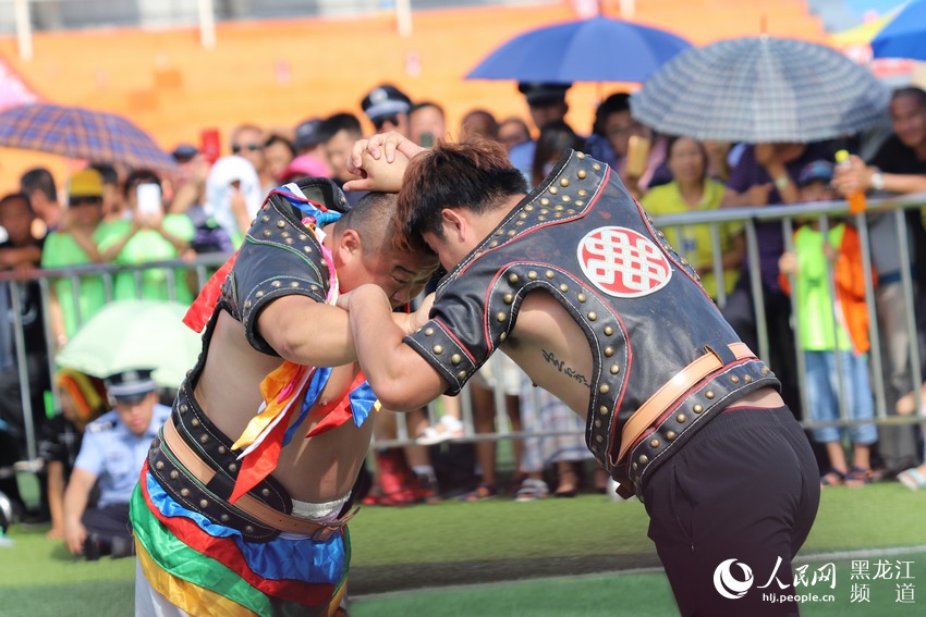 黑龙江省第九届少数民族传统体育运动会闭幕
