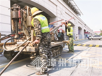 漳州动车站交通组织提升改造工程启动