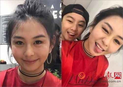 哇邱淑贞女儿沈月发美美近照颜值神似邱淑贞