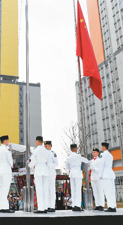 亚运会中国军团举行升旗仪式 赵帅将担任开幕式旗手