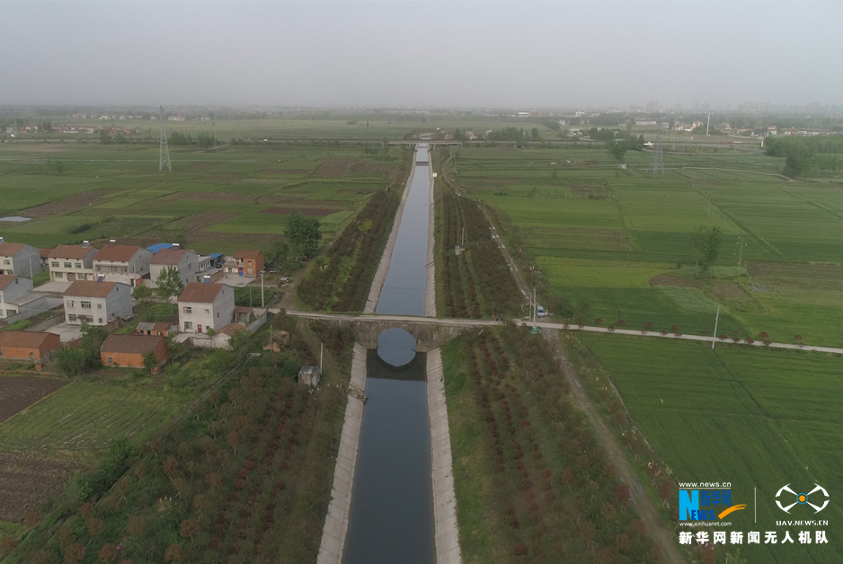 航拍世界灌溉工程遗产—— 湖北襄阳长渠