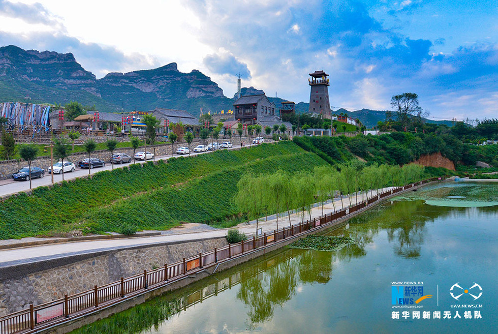 河北鹿泉:航拍土门关驿道小镇 体验一场穿越之旅
