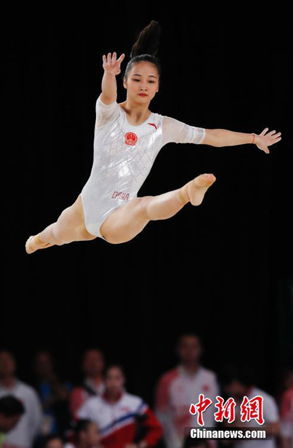 ทีมยิมนาสติกหญิงจีนคว้าเหรียญทองเอเชียนเกมส์ต่อเนื่องกัน 12 ปี