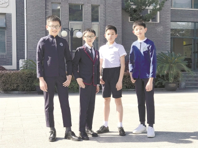 上海：松江58所中小学学生将穿海派校服