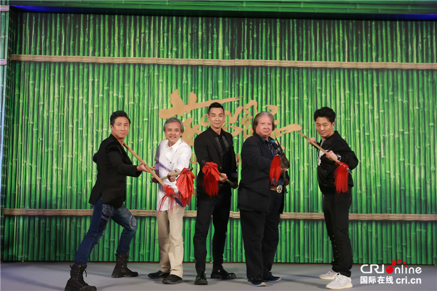 赵文卓洪金宝首次合作 称《荡寇风云》打得过瘾