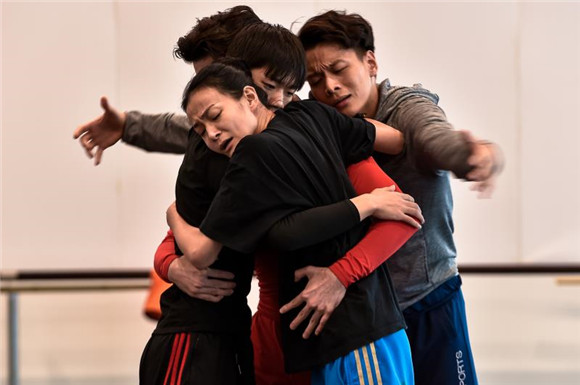 上海芭蕾舞团原创力作《闪闪的红星》首度公开排练