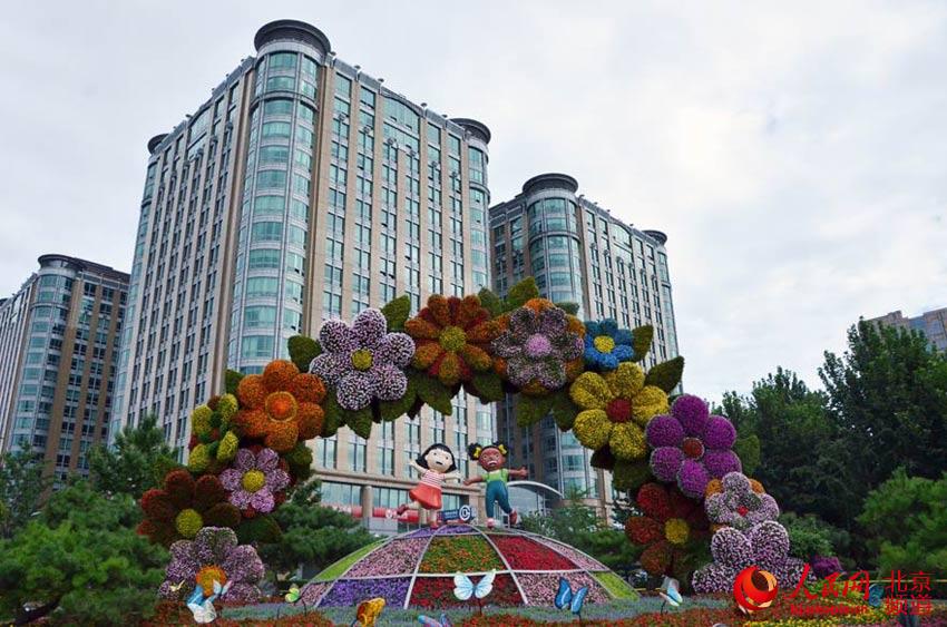 京城千万株花卉扮靓中非合作论坛北京峰会 京城千万株花卉扮靓中非合作论坛北京峰会
