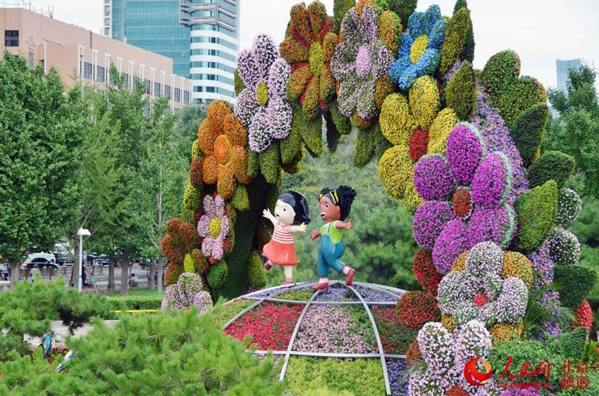 京城千万株花卉扮靓中非合作论坛北京峰会 京城千万株花卉扮靓中非合作论坛北京峰会