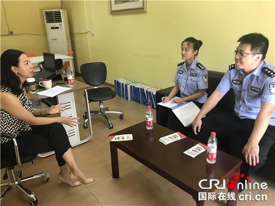【法制安全】新学期将至 重庆渝北校保支队到校开展安全工作