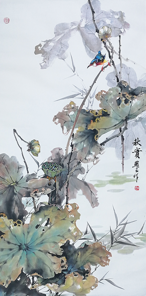 图片默认标题_fororder_陈国良作品《秋实》（陈国良供图）