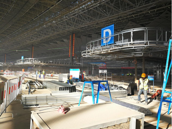 即将竣工的长春龙嘉机场二期有“国际范儿” 即将竣工的长春龙嘉机场二期有“国际范儿”