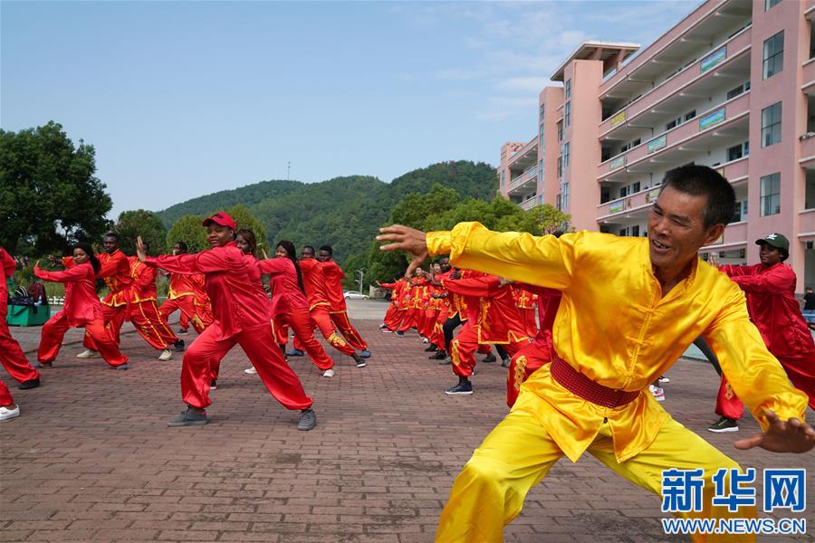 江西新余：非洲留学生体验中华传统文化