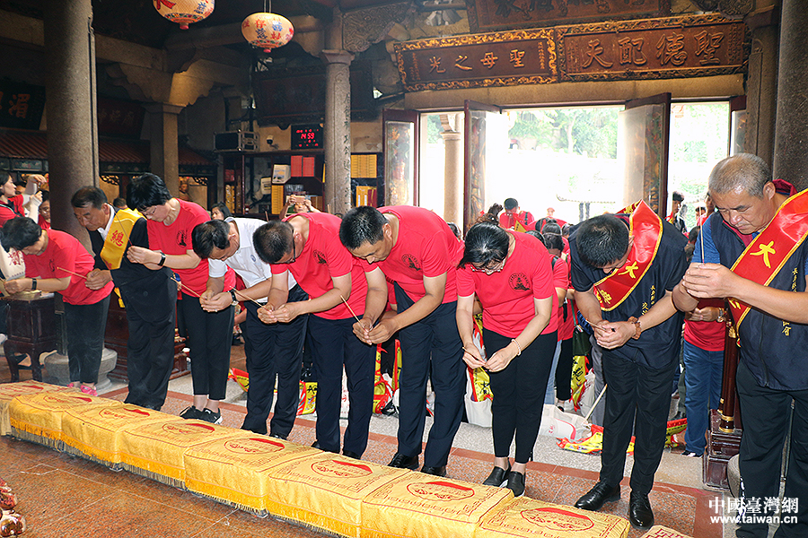 八百九十三年頭一次 長島顯應(yīng)宮媽祖金身回鄉(xiāng)省親