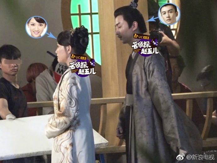《独孤皇后》片场路透照 陈晓贴耳热撩陈乔恩