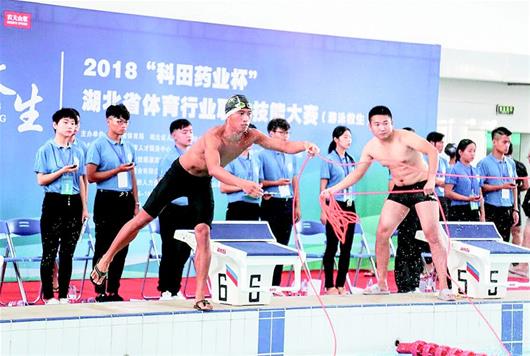 【暂不签】湖北省体育行业技能大赛在武汉进行